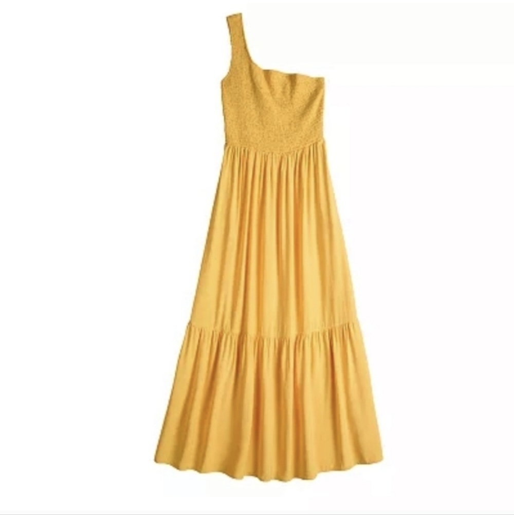 Nine West Smocked One Shoulder - Picture 3 of 10